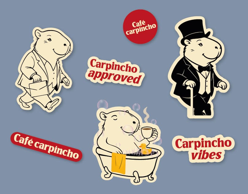 Café Carpincho — pieza 3